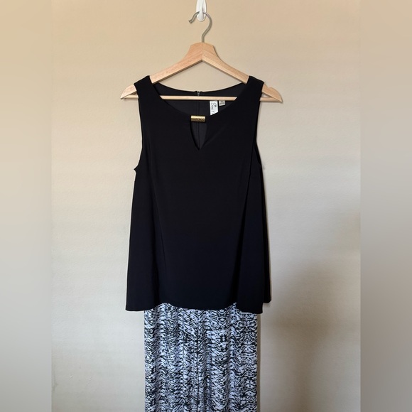 Emma & Michele Pants - Women’s Emma & Michele Medium Black and white jumpsuit